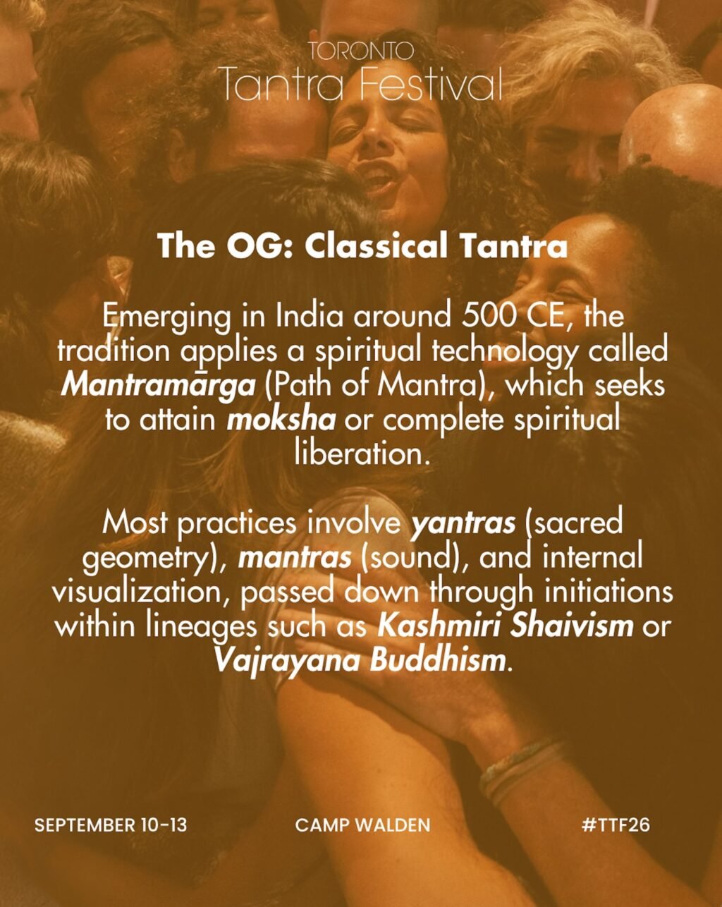 Instagram post from torontotantrafestival. This post is in position 2.