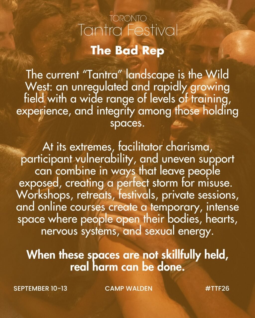 Instagram post from torontotantrafestival. This post is in position 6.