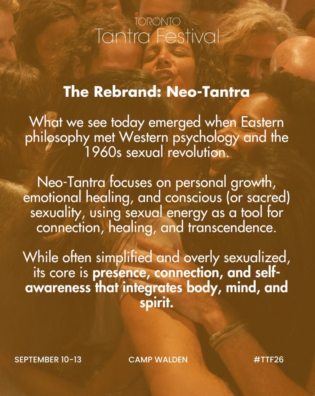 Instagram post from torontotantrafestival. This post is in position 4.